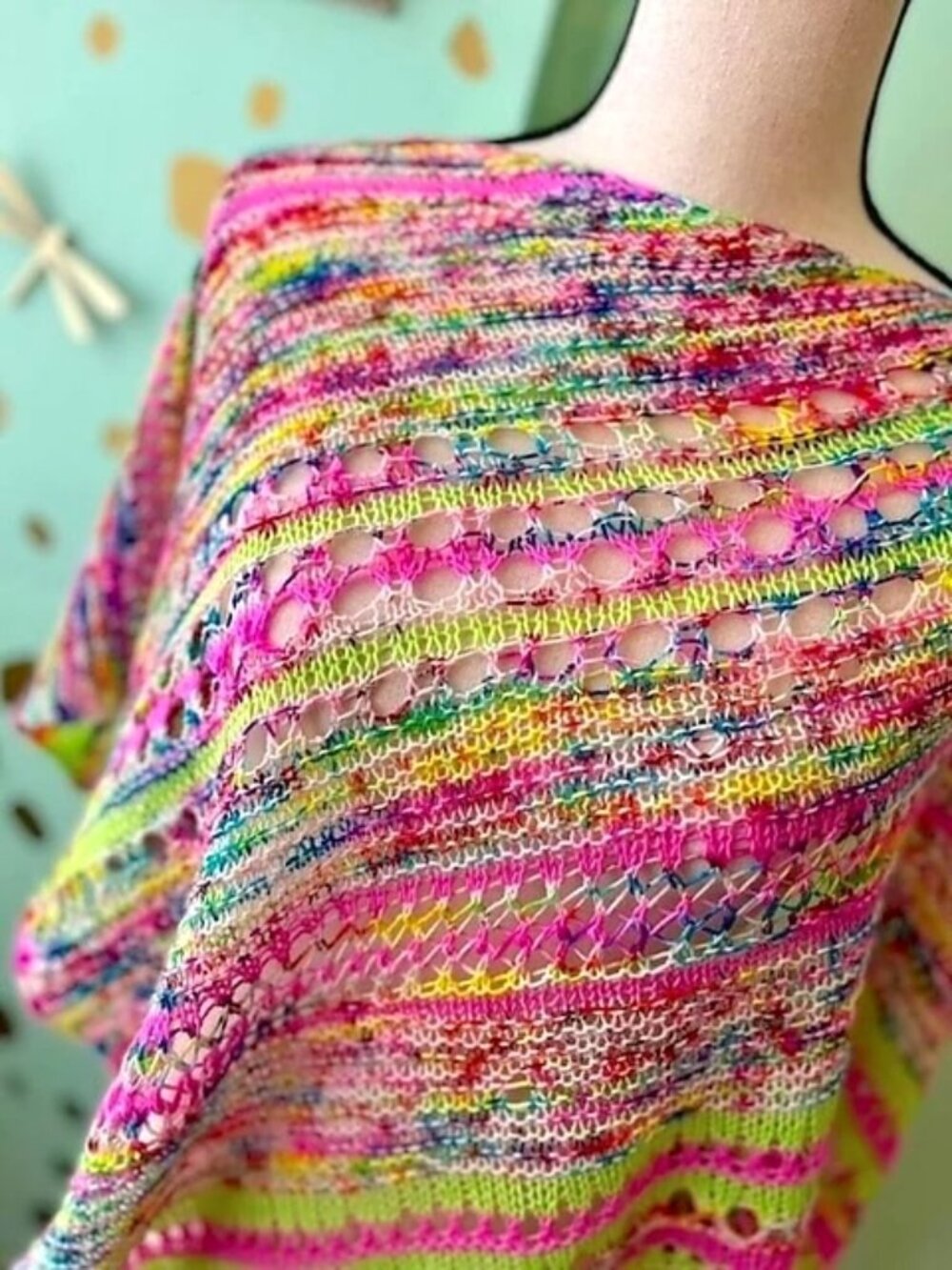 Live Out Loud: OOAK Handmade Luxury Merino Yarn Statement Wrap